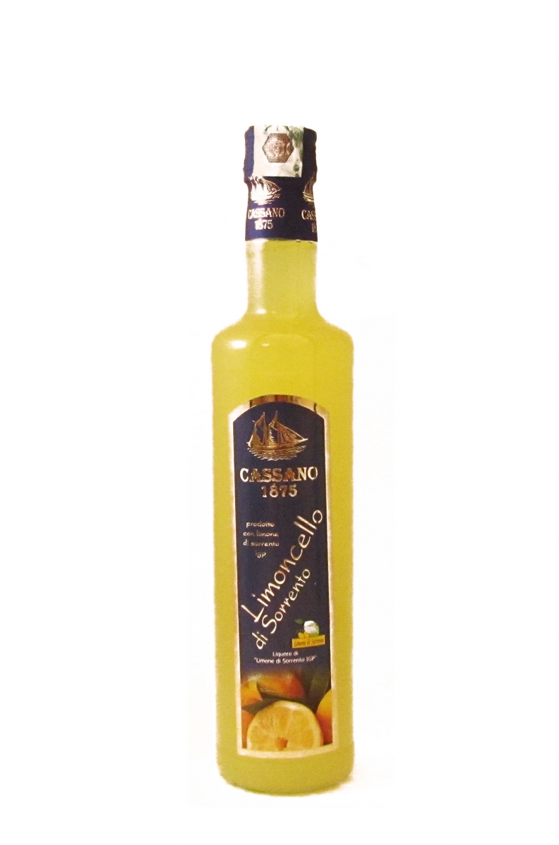 Bitters and Digestives CASSANO 1875: DI IGP 500ML SORRENTO - LIMONCELLO